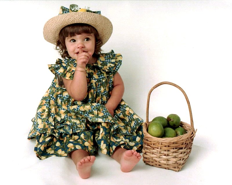 preschool girl Lemon dress